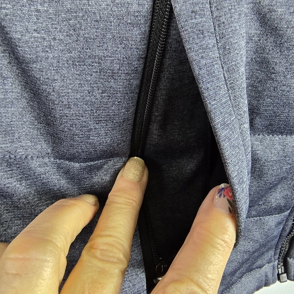 NWOT Columbia Womens Gray LongSleeve Zipper Hooded Quilted Jacket Size Medium - Picture 5 of 11